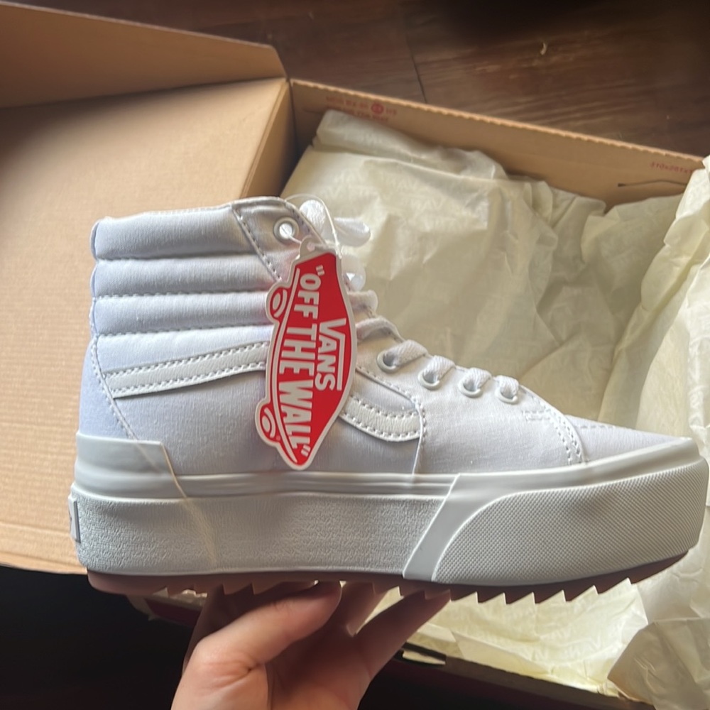 Vans SK8-HI stacked shoes